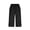 01 Black, variant on Titcea Capri Pants for Women Cotton Linen Drawstring Elastic High Waisted Wide Leg Casual Pants with Pockets Breathable Beach Vacation Capris 2026