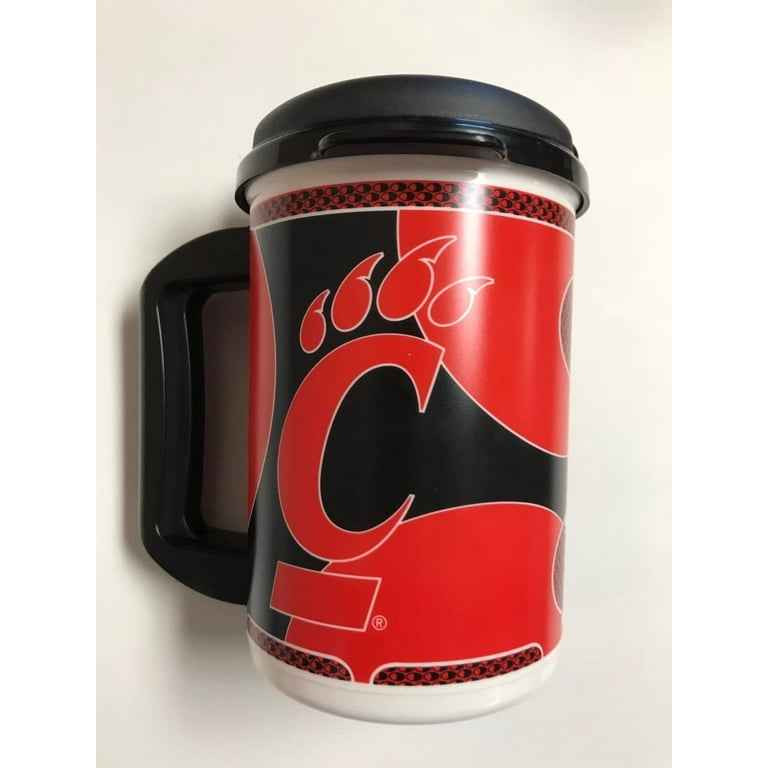 2 Pack of Cincinnati Bearcats Stainless Steel Travel Mugs