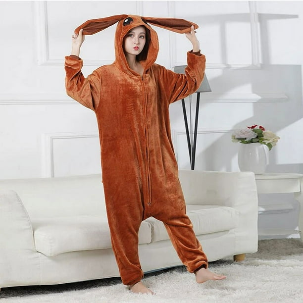 Pijamas de mujer Kigurumi monos de animales para adultos XXL Pijama de una pieza para hombre ropa de dormir disfraz de Halloween regalo de Navidad Bodega Aurrera en linea