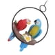 thumbnail image 5 of Garden Bird Model Crafts Anti Deformation Garden Iron Ring Parrot Pendant Colorfast Small Red Blue Macaw Synthetic Resin Iron for Balcony ANGGREK Otros, 5 of 8