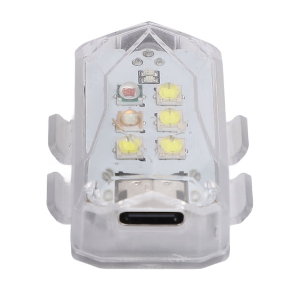 Luz De Lámpara LED Con Flash Para Drones, Luz Estroboscópica Para Drones RC, 250 MAh, 1,5 Pulgadas, Visibilidad De 360 grados Para Mini 2