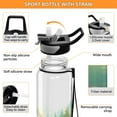 thumbnail image 4 of Vehicle Train Landscape 32oz Sports Water Bottles Leakproof Tritan Bottle with Straw BPA Free Clear Bottle for Fitness Gym Outdoor Cycling, 4 of 7