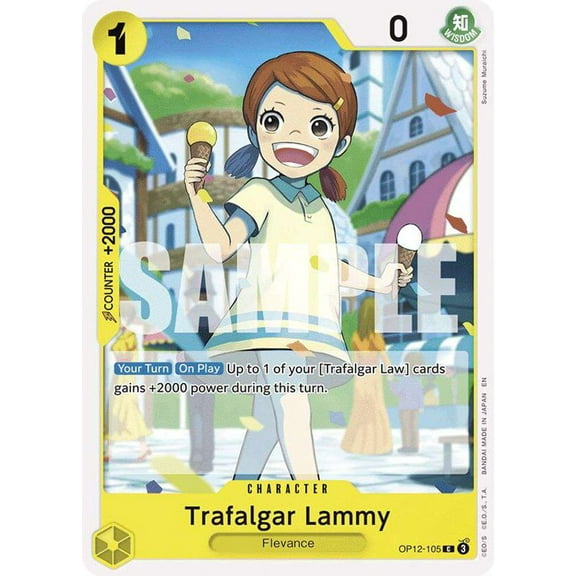 One Piece Legacy of the Master Common Trafalgar Lammy OP12-105