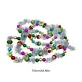 thumbnail image 3 of Christmas Colorful Bell Christmas Tinsel Garland 5.4Feet Christmas Garland Xmas Tree Decoration Xmas Garland for Twist Hanging Ceiling Indoor Outdoor Christmas Tree Decorations, 3 of 7