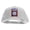 White, variant on 82nd Airborne Military Embroidered Solid Cotton Twill Mesh Prostyle Cap - Red OSFM