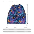 thumbnail image 3 of Disketp Butterflies Of The Starry Sky Slouchy Beanie Hip-Hop Soft Lightweight Running Beanie Adult Hats Chemo Cap for Men Women, 3 of 8