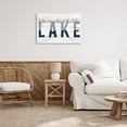 thumbnail image 3 of Stupell Industries Wake at Lake Rustic Text & Numbers Painting Wrapped Canvas Art Print Wall Art, 30 x 20, 3 of 8
