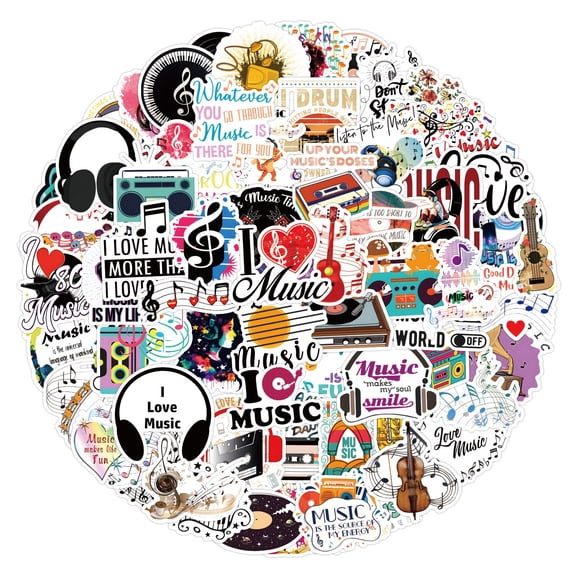 Aesthetic Vinyl Stickers 100-Piece Waterproof Decals for Laptop Water Bottles Suitcase Scooter Computer Skateboard Helmet Journal Luggage Decorative Stickers Set
