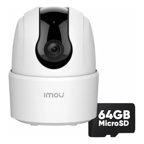 Imou Cámara Ip Domo Ranger Modelo Ta32cn-l-plus-64 3 Mp Wi-fi Con Micro Sd De 64 Gb Autotracking Audio Bidireccional Cámara Ta32cn-l Modo Privacidad