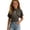 A-Dark Gray12, variant on JAJAHO Kids Girls Clothes Short Sleeve T Shirts For Girl Crew Neck Stretchy Slim Fit Graphic Summer Fashion Clothing 3-14Y Stylish Tops