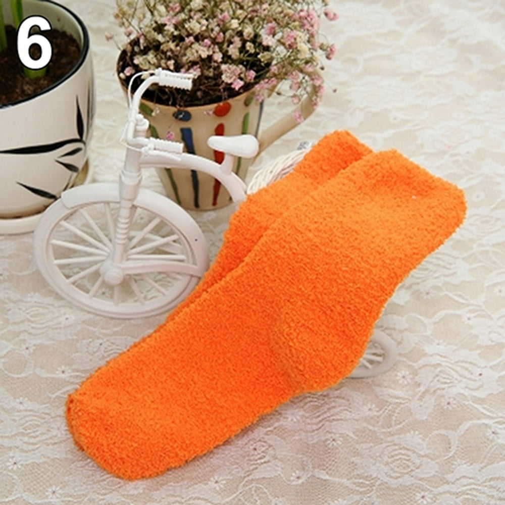 3 Paires De Chaussettes Hiver Femmes En Corail Polaire - Épaisses, Moelleuses Et Thermiques Pour Intérieur Et Nuit