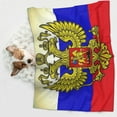 thumbnail image 5 of Dog Blanket Retro Russian Flag Soft Dog Blankets for Small Medium Dogs Pet Cat Puppy Blanket Mat Cover, 5 of 7