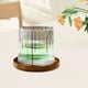 thumbnail image 5 of Copas de cristal Vaso Vaso de champán de fondo ponderado grueso con posavasos de para ron escocés B perfecl Copa de cóctel, 5 of 8