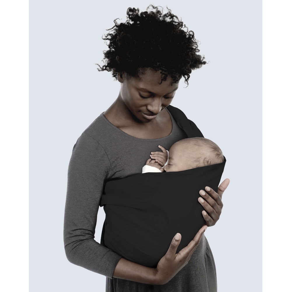 We Made Me Smile Everyday Sling Carrier Midnight Black