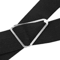 thumbnail image 4 of Buyless Fashion Suspenders for Men - 48" Elastic Adjustable Straps 1 1/4" - X Back - 5104-Black, 4 of 7