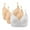 White, variant on Fatuov Women's Comfort Bras Plus Size Seamless Breathable All Day Bras for Casual Full Coverage Push Up T-Shirt Bras No Underwire, 3-Pack, Black, 40B
