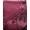 Burgundy, variant on Gorgeous Home Linen 4pc Floral Printed Silver Elegant Rod Pocket Window Curtain Panel Treatment Drape with Matching tieback in 84" Long Nada