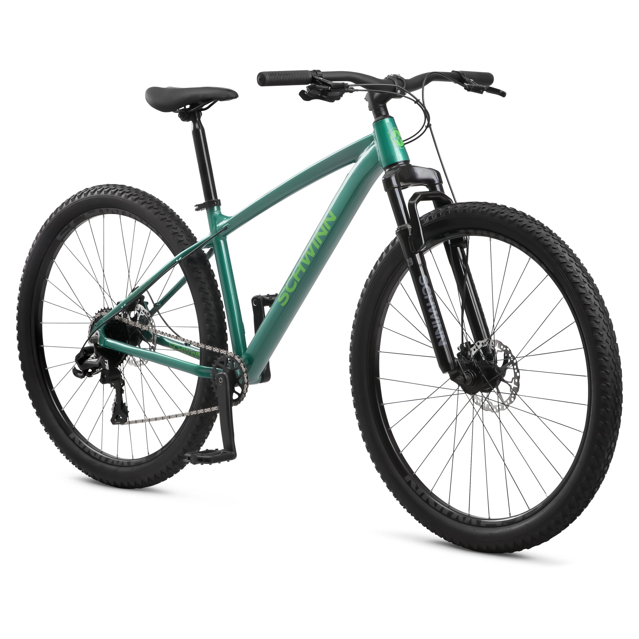 Schwinn Axum Sport Adult Unisex 29 in. Mountain Bike Medium Frame Green Walmart