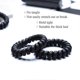 thumbnail image 2 of Spiral Hair Ties No Crease, Black Traceless Hair Ties, Elastic Coil Hair Ties, Matte Phone Cord Hair Ties, Waterproof Hair Coils for Women Girls (10 P, 2 of 4