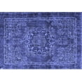 thumbnail image 1 of Ahgly Company Indoor Rectangle Persian Blue Traditional Area Rugs, 5' x 8', 1 of 4