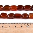 thumbnail image 5 of Natural Red Agate(Dyed Heated) Beads Strands Cuboid 7.5~13x6.5~12.5x6~11.5mm Hole: 1.2mm 33pcs/strand 13.98~15.6''(35.5~39cm), 5 of 5