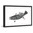 thumbnail image 2 of "Speckled Trout" Framed Painting Print, 2 of 4