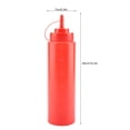 thumbnail image 4 of 720ml 10pcs , Set Plastic Condiment Cream Vineger White Dispenser For Sauce Oil, 4 of 8