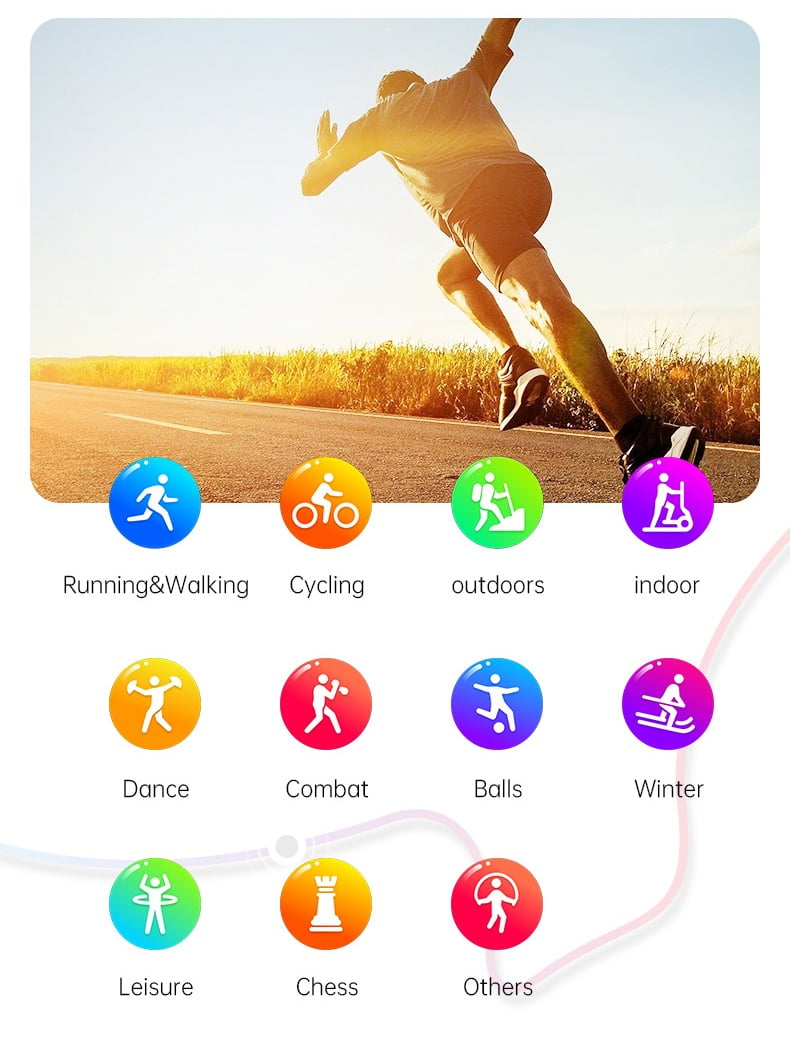 VAYKAL Smart Watch Fitness Tracker for Android and iPhone Multiple Sports Modes Pedometer Timer Stopwatch Make/Answer Calls Message Notifications IP67 Waterproof