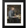 thumbnail image 2 of Fredrik Kolstø 19x24 Black Modern Framed Museum Art Print Titled - The Young Carpenter (1886), 2 of 5