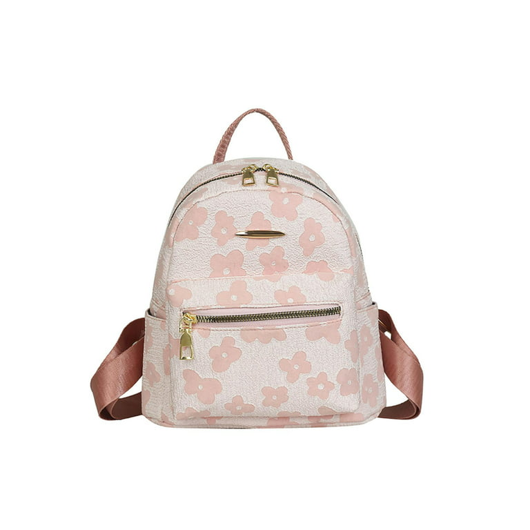 Women Printing Backpack Canvas School Bags For Teenagers Shoulder