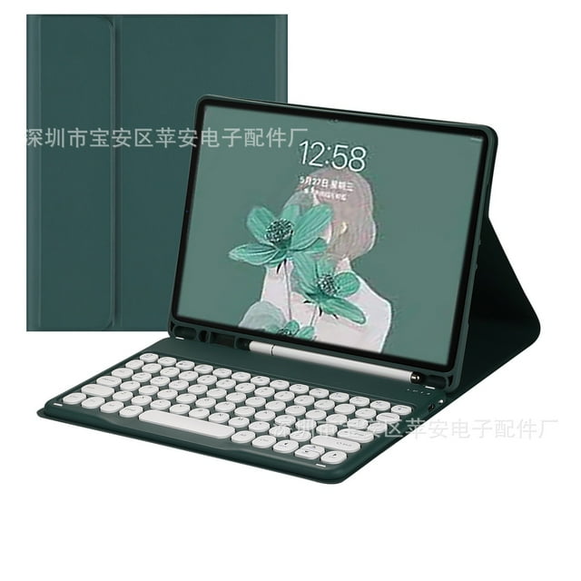 For IPad 10th Generation Bluetooth Keyboard Protective Cover, 10.2 Water Drop Key Mouse Cover 11 Inches-SHUNJING