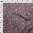 thumbnail image 3 of oneOone Polyester Spandex Red Fabric Floral Diy Clothing Quilting Fabric Print Fabric By Yard 56 Inch Wide, 3 of 5