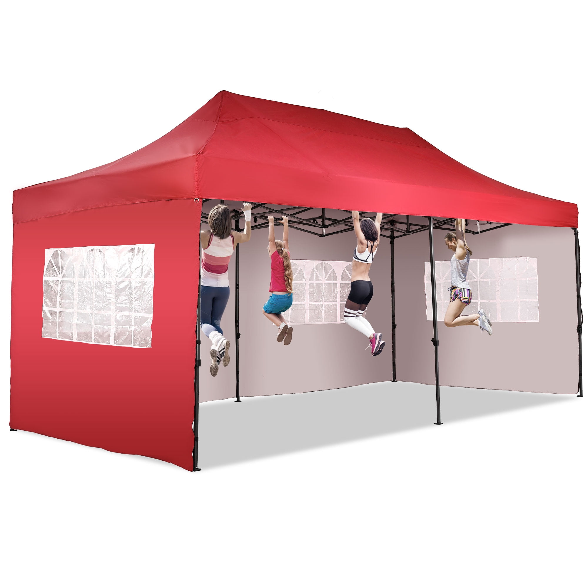 Ainfox 10x20ft Heavy Duty Pop up Canopy Tent with Waterproof