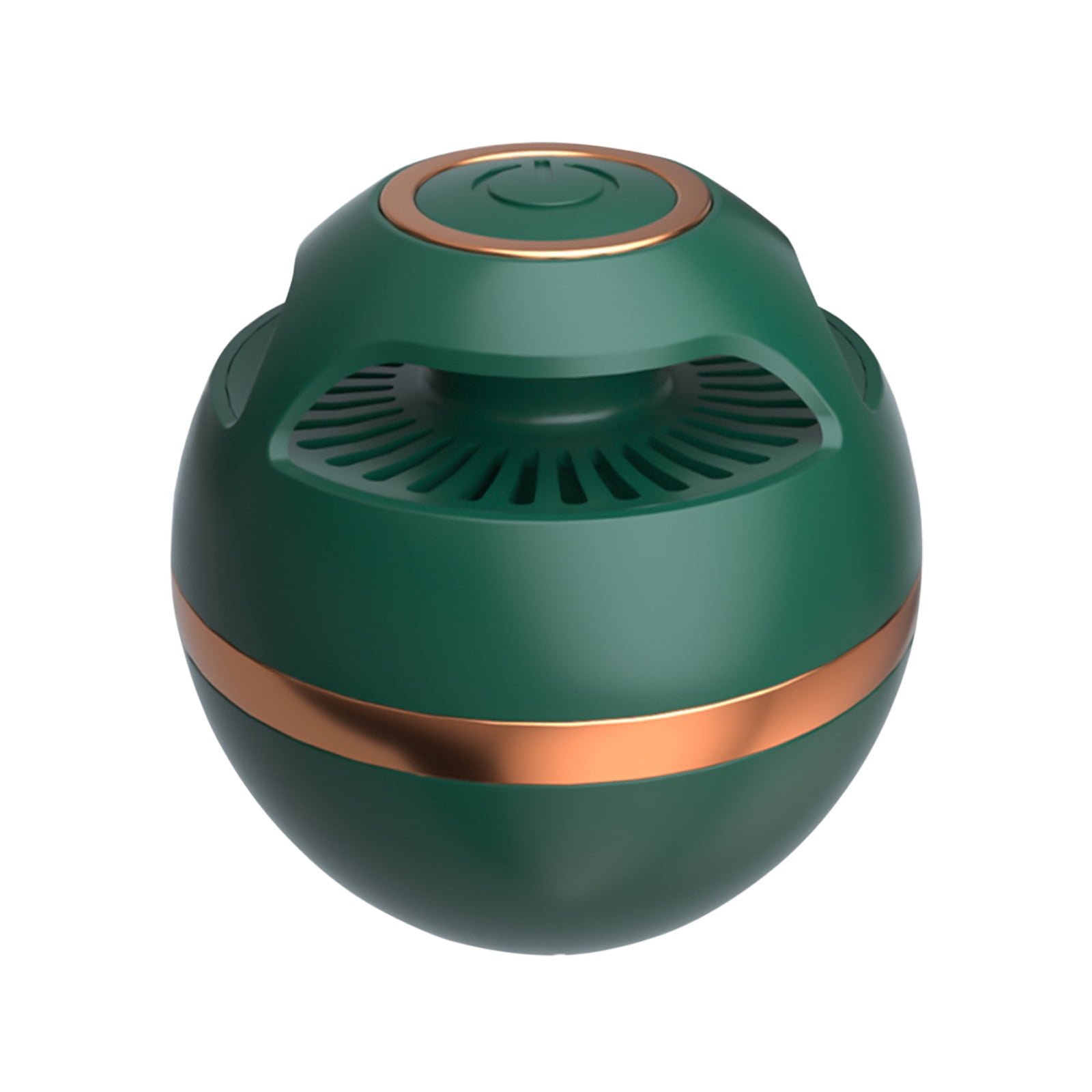 Compact Refrigerator Deodorizer with Ozone, Portable Mini Air Purifier for Fridge, Eliminates Odors Effectively, Rechargeable 1500mAh Battery, USB Charging, Home Kitchen Use (Green)