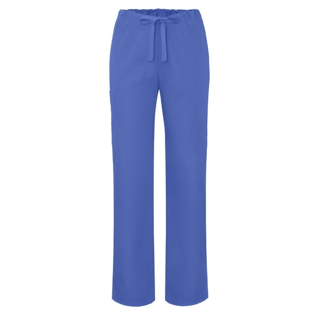 Sivvan Pantalon d'Uniforme Unisexe à Jambe Fuselée avec Cordon