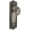 Gray, variant on Grandeur Circulaire Door Knob with Parthenon Plate