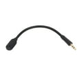 thumbnail image 1 of Replacement Game Mic, Bendable Gaming Headset Microphone 3.5mm Gold Plated Plug  for Communicating, 1 of 7