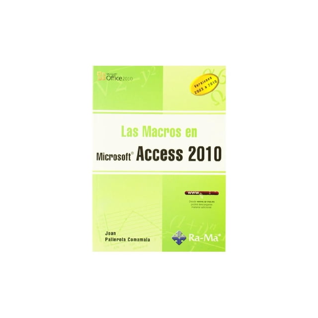 Libro Las Macros en Access 2010 RA-MA Editorial