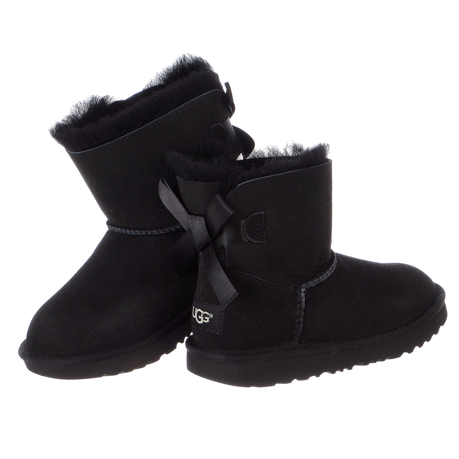 girls black uggs