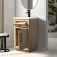 thumbnail image 4 of Vanity Art 20" Single Bathroom Vanity with Sink, Freestanding Bath Storage Cabinet with Ceramic Top, 4 of 5