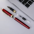 thumbnail image 3 of Tnobhg Signature Pen Comfortable Grip Metal Business Pen Smooth Writing Durable Elegant Pen for Office Home, 3 of 7