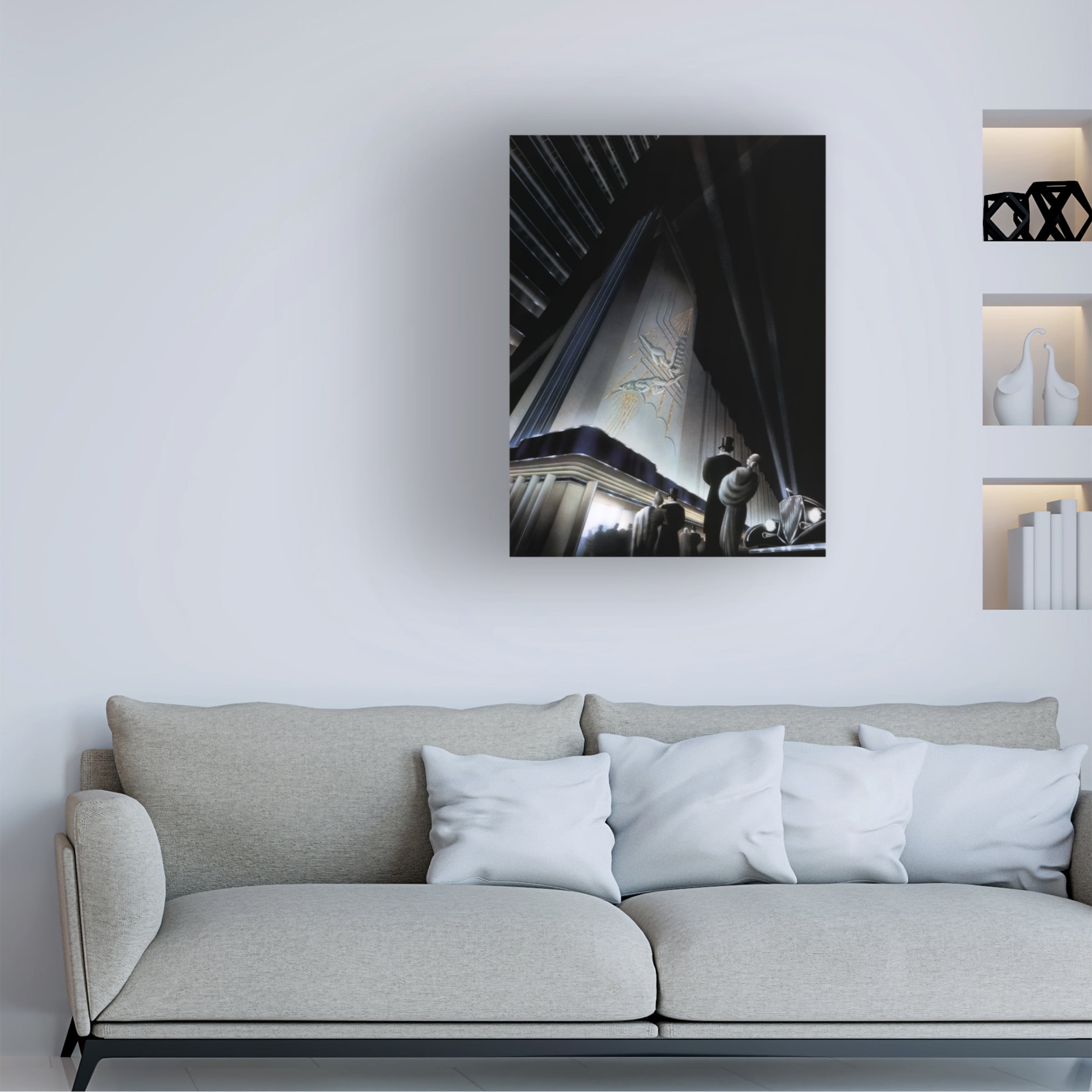 Robert Hoppe 'Opening Night' Canvas Art