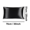 thumbnail image 6 of Silk Pillowcases + Silk Eye Cover With Gift Box Standard Black, 6 of 8