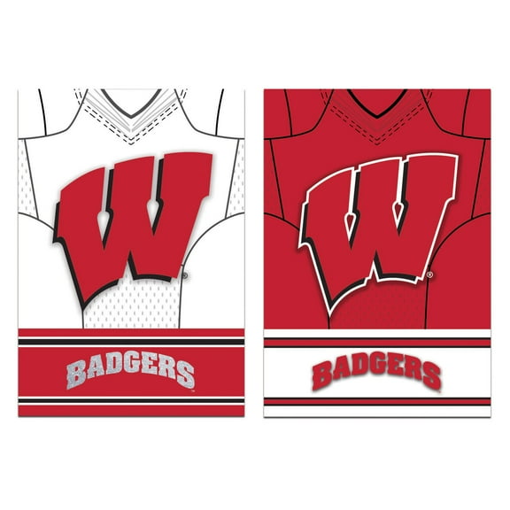 Team Sports America NCAA Football 2-Sided Glitter Jersey Garden Flag