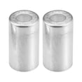 thumbnail image 1 of Manguito de montaje Unique Bargains 2 uds Aluminio Aire Acondicionado 10mm 16mm, 1 of 1