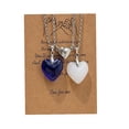 thumbnail image 1 of Collar magnético de corazón dividido a juego para parejas, colgante de cristal de atracción mutua, mejores amigos, regalo de joyería de amistad, 1 of 1