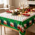 thumbnail image 5 of 2026 Christmas Home Party Decoration Santa Claus Aluminum Foil Tablecloth For Christmas Waterproof And Oilproof Xmas Table Cover Christmas Party Decorations Christmas Celebration Party, 5 of 6