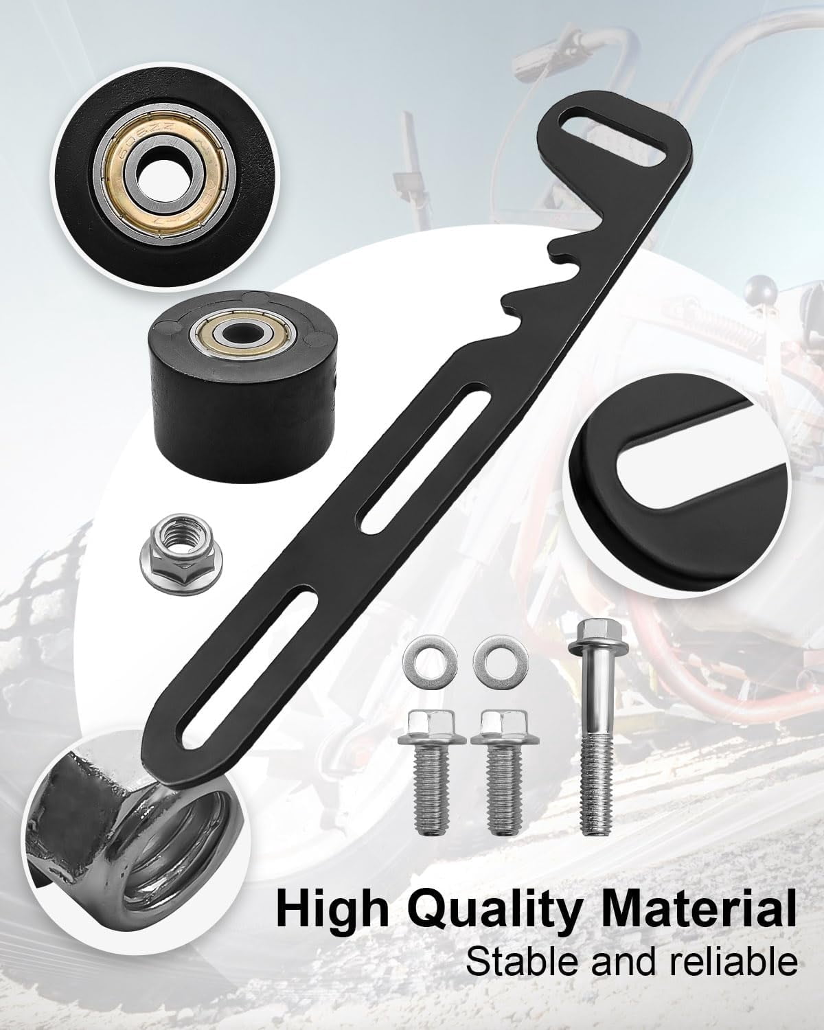 YISITIAN Mini Bike Chain Tensioner Adjuster Set Compatible with