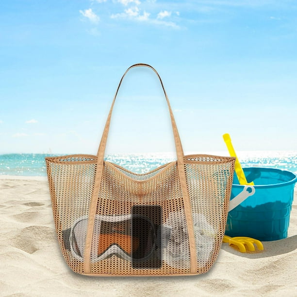 Bolsas Tejidas Malla Plastica Bolsos De Rejilla Y Trapillo Bolso