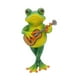 thumbnail image 3 of Figura de rana, estatua de rana, accesorios, animal, divertido adorno de resina, escultura, decoración para dormitorio, patio, sala de estar, tablero Guitarra, 3 of 8